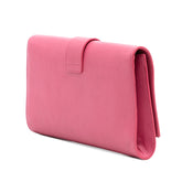 Textured Calfskin Chyc Ligne Clutch